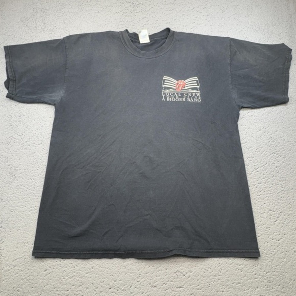 Rolling Stones Shirt Mens Extra Large Tour 05 06 Music Rock‎ Local Crew Staff